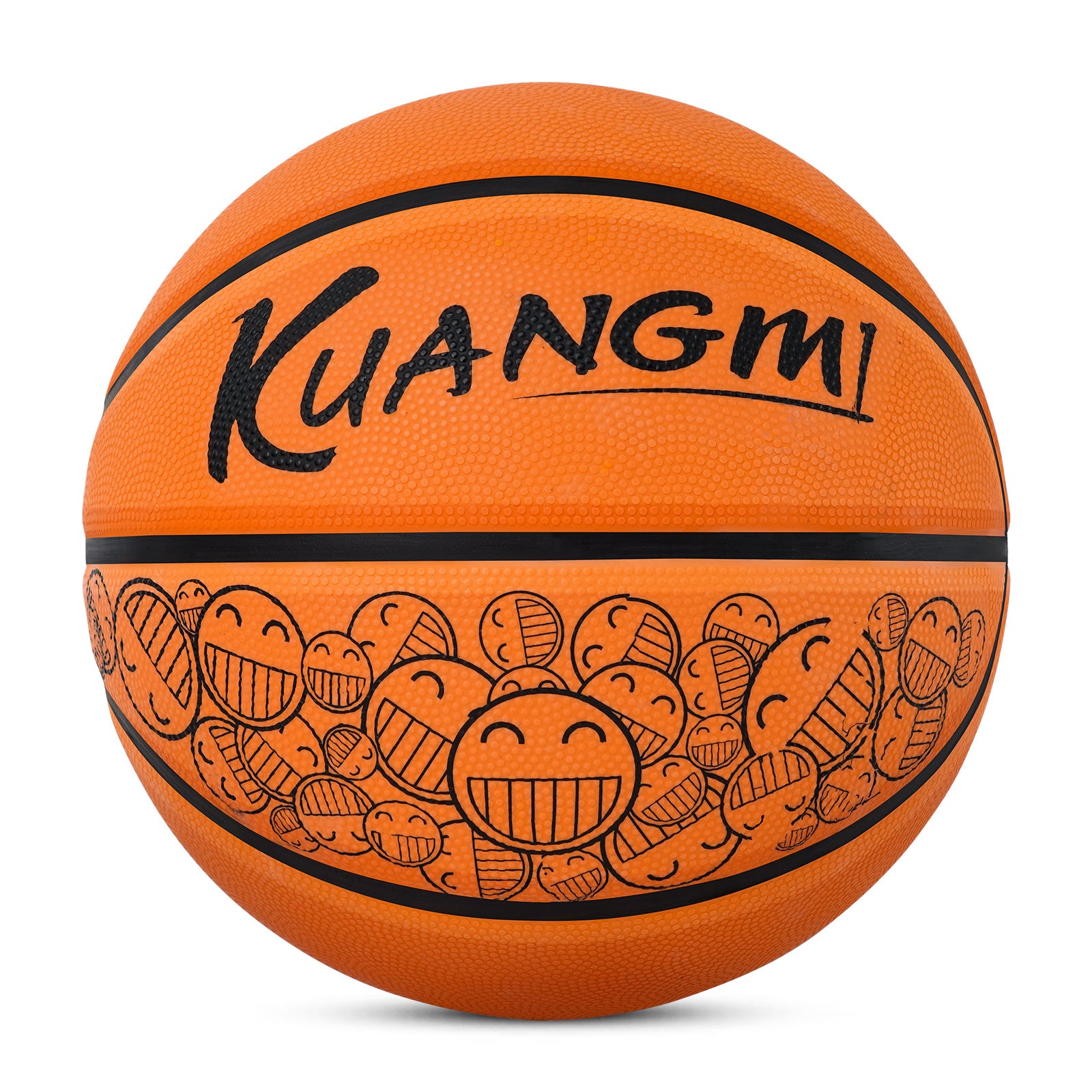 Kuangmi LED Light Up Basketball, Glow in The Dark for Night Game & Training Basket Ball, Official Size 7(29.5"), for Indoor & Outdoor