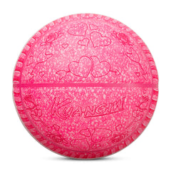 Kuangmi Sandwich Cookie Basketball, Sizes 6 & 7, Pink & Black, Hygroscopic PU Leather
