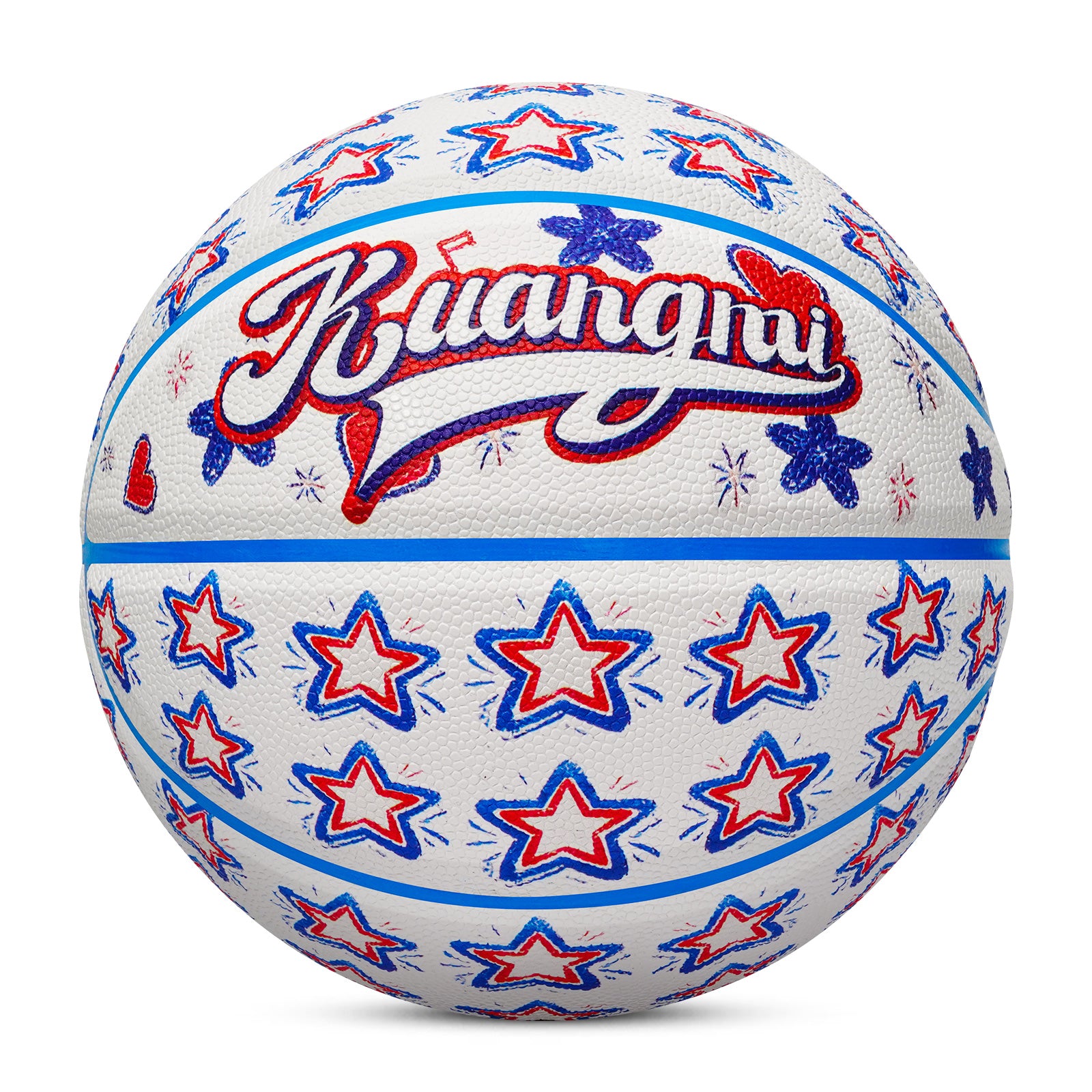 Kuangmi Graffiti Star Basketball Size 7 Hygroscopic PU
