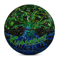 Kuangmi Tree of Life Van Gogh Style Basketball Gift Size 7 6 5 4 Hygroscopic PU (Pre-Order)