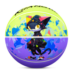Kuangmi Street Cool Cat Basketball Gift Size 7 6 5 4 Hygroscopic PU (Pre-Order)