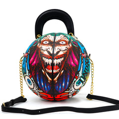 "Vibrant Joker Art" Size-7 Basketball Bag & Handbag