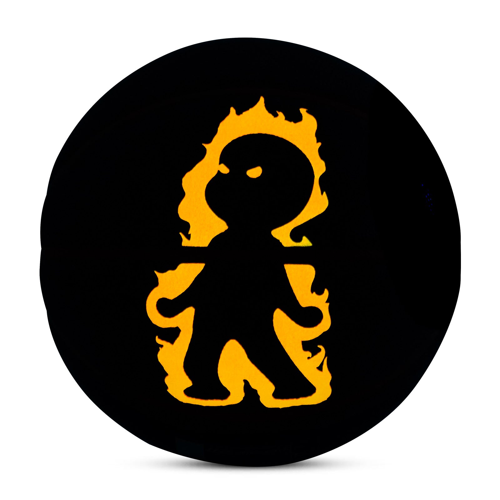 Luminous Fire Figure Basketball, Magenta & Yellow Luminous, Size 7 (29.5"), with Luminous Coating & Hygroscopic PU Leather