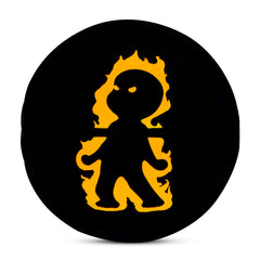 Luminous Fire Figure Basketball, Magenta & Yellow Luminous, Size 7 (29.5"), with Luminous Coating & Hygroscopic PU Leather