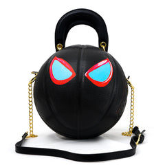 Glowing Spider-Eye Size 7 Basketball Purse & Handbag