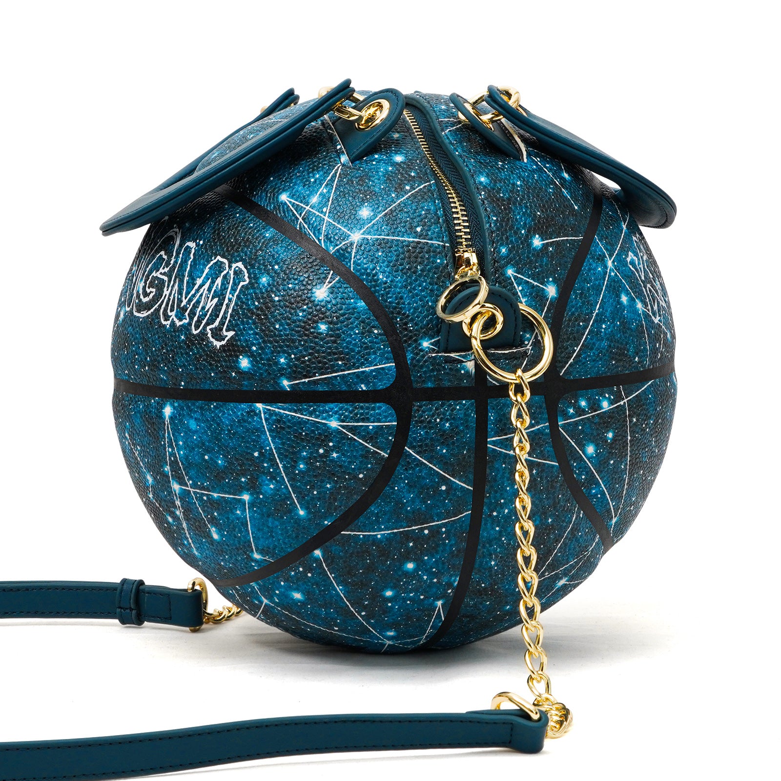Luminous Starry Sky Size 7 Basketball Purse & Handbag