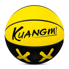 Kuangmi Smiley XX Grin Basketball Gift Size 7 6 5 4 Hygroscopic PU (Pre-Order)