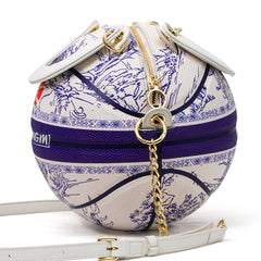 Kuangmi Chinese - Style Size-7 Basketball Purse & Handbag, Basketball Bag