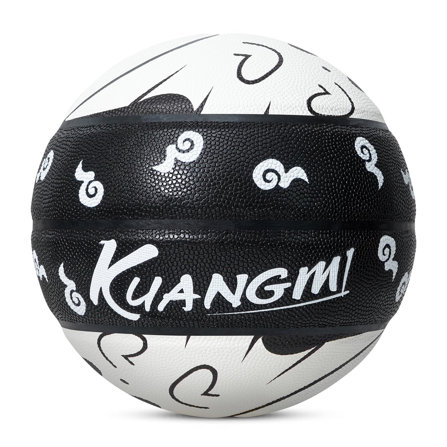 Kuangmi Glow in the Dark Ghost Basketball Size 7 With Tai Chi Elements