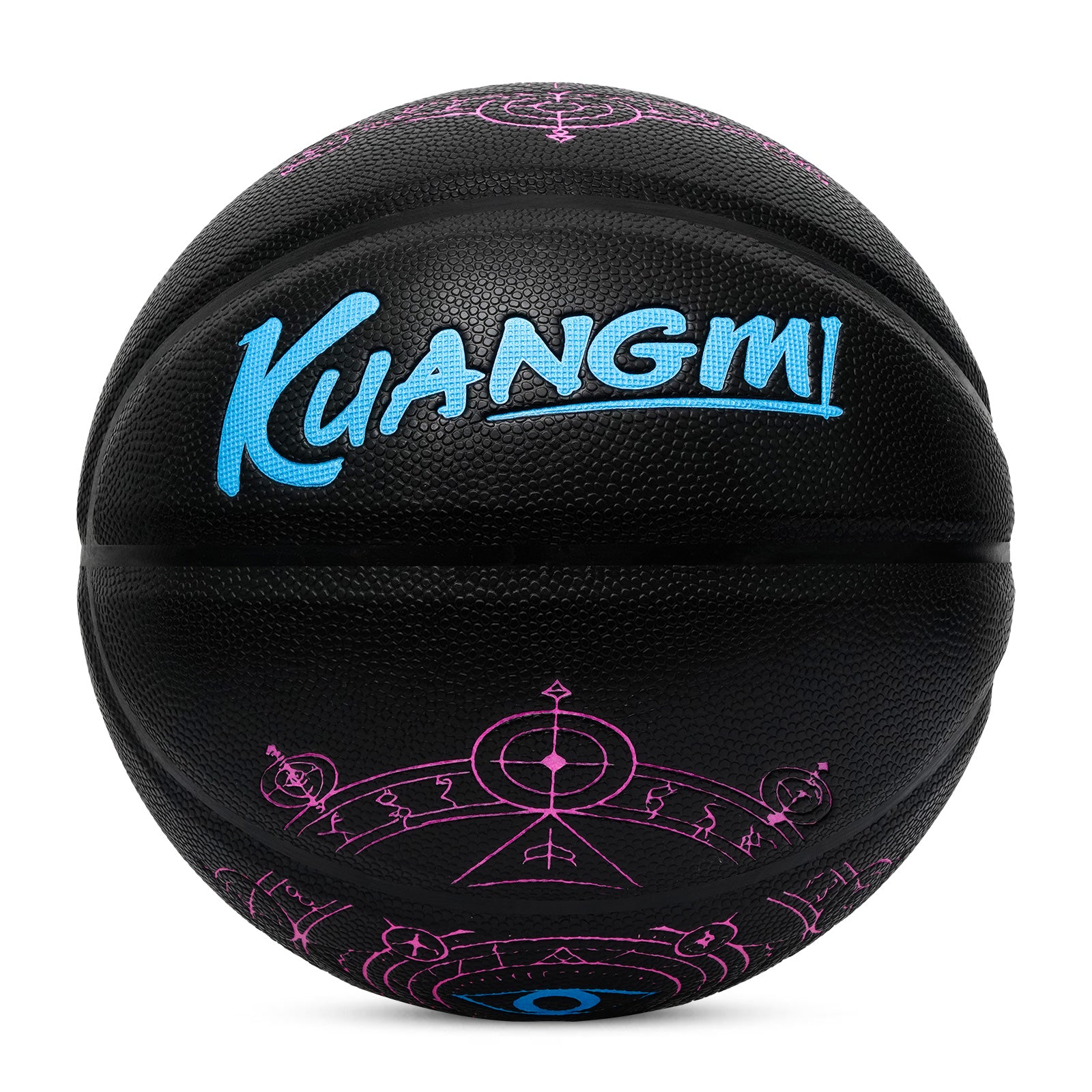 Kuangmi Glow-in-the-Dark Rune Basketball Size 7 Hygroscopic PU