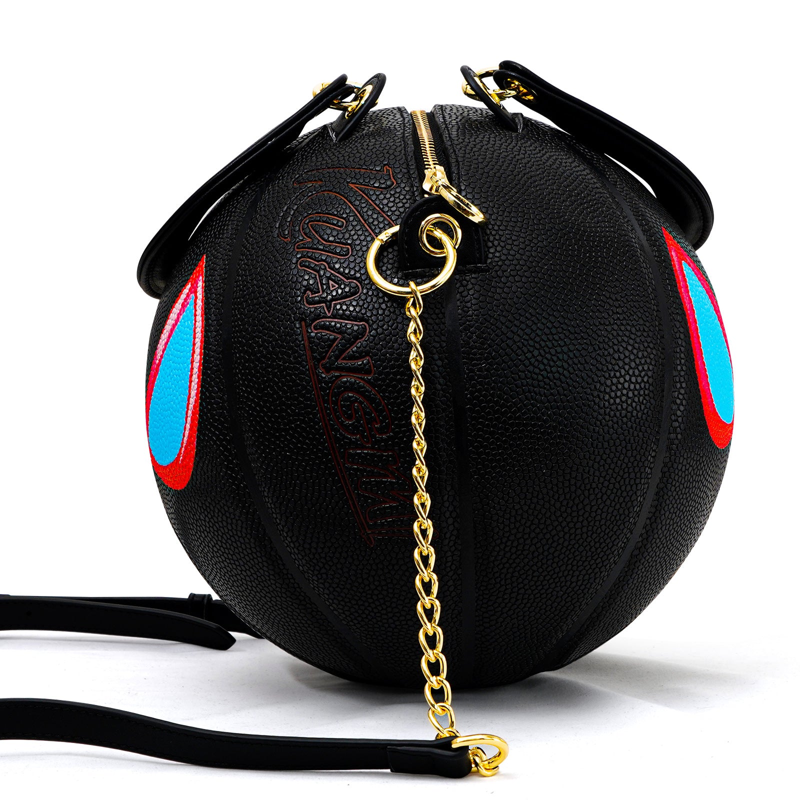 Glowing Spider-Eye Size 7 Basketball Purse & Handbag