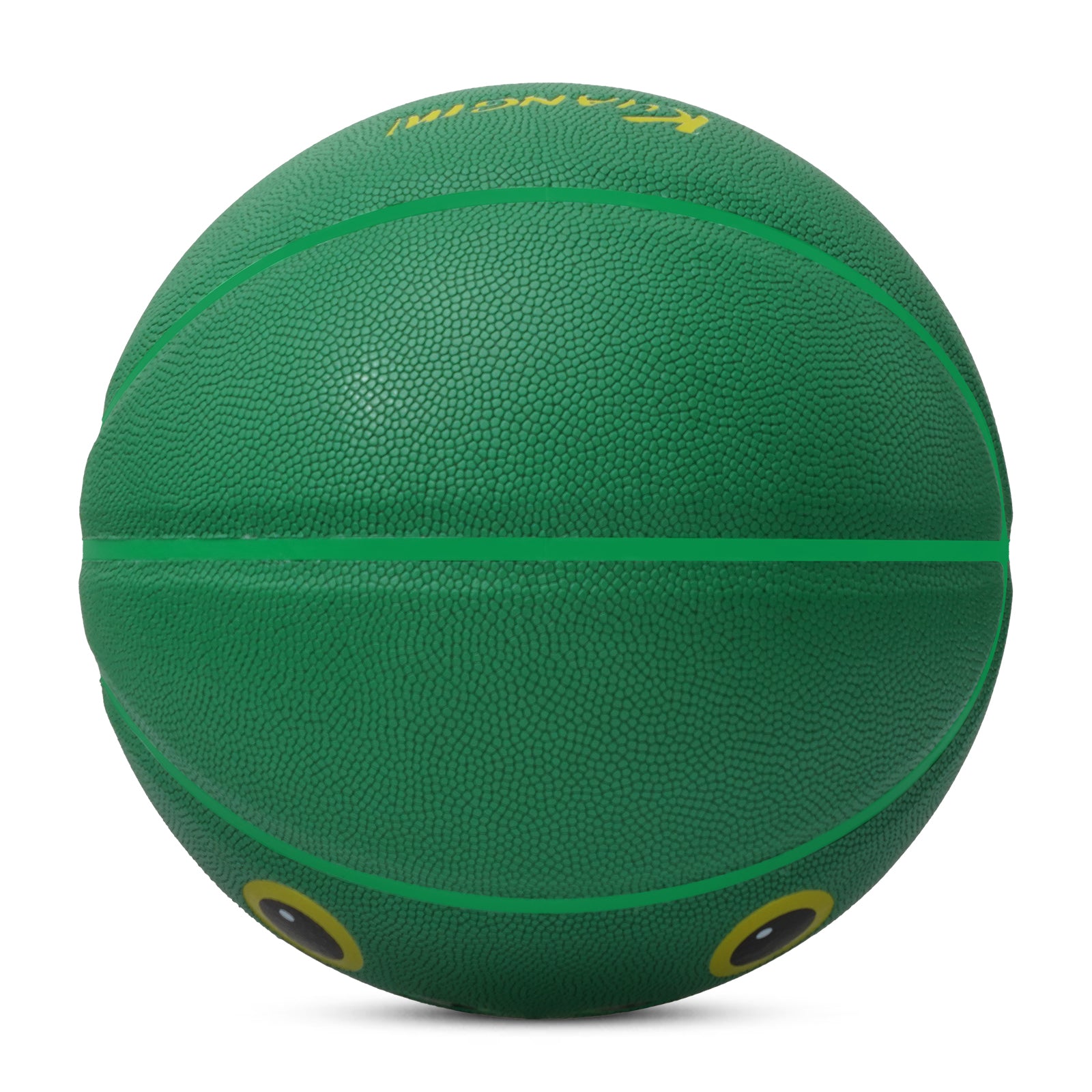 Kuangmi Funny Green Fish Basketball Size 7/6/5 Hygroscopic PU