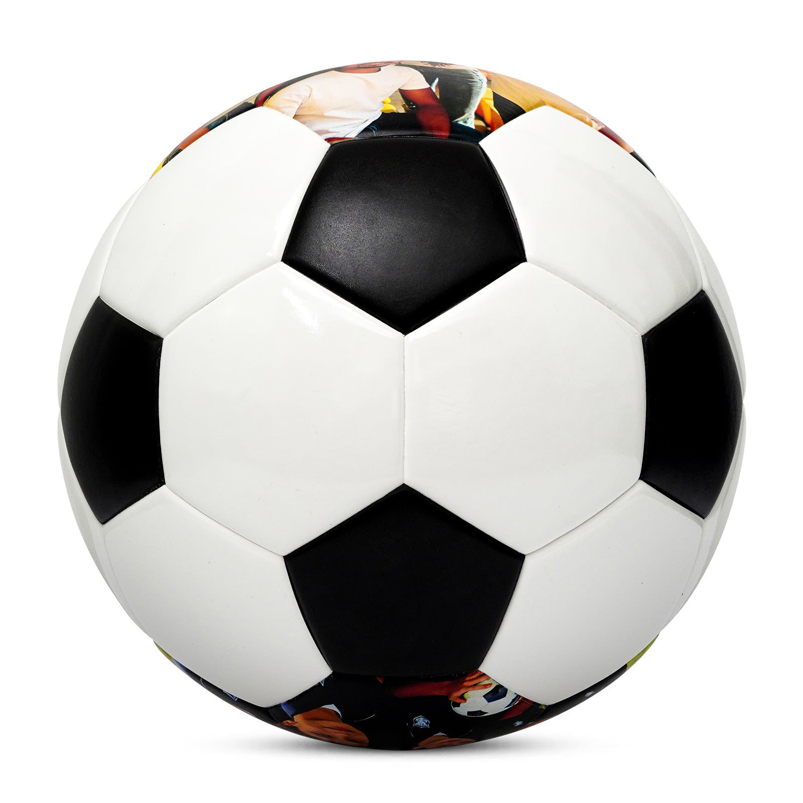 Kuangmi Personalized Photo & Graphic Soccer Ball - Custom Image/Text/Icon Gift for Soccer Fans (Size 5)