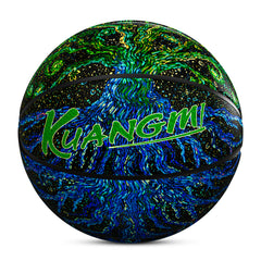Kuangmi Tree of Life Van Gogh Style Basketball Gift Size 7 6 5 4 Hygroscopic PU (Pre-Order)