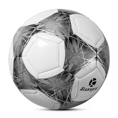 Kuangmi Bola de Futebol Geométrica com Forro Prateado - Tamanho 5