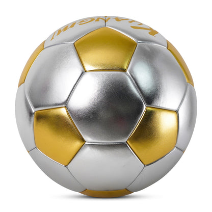 Balón de fútbol Kuangmi Honor Silver Gold - Talla 5
