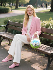 “Funny Cow & Milk Pack” Size-6 Basketball Bag & Handbag