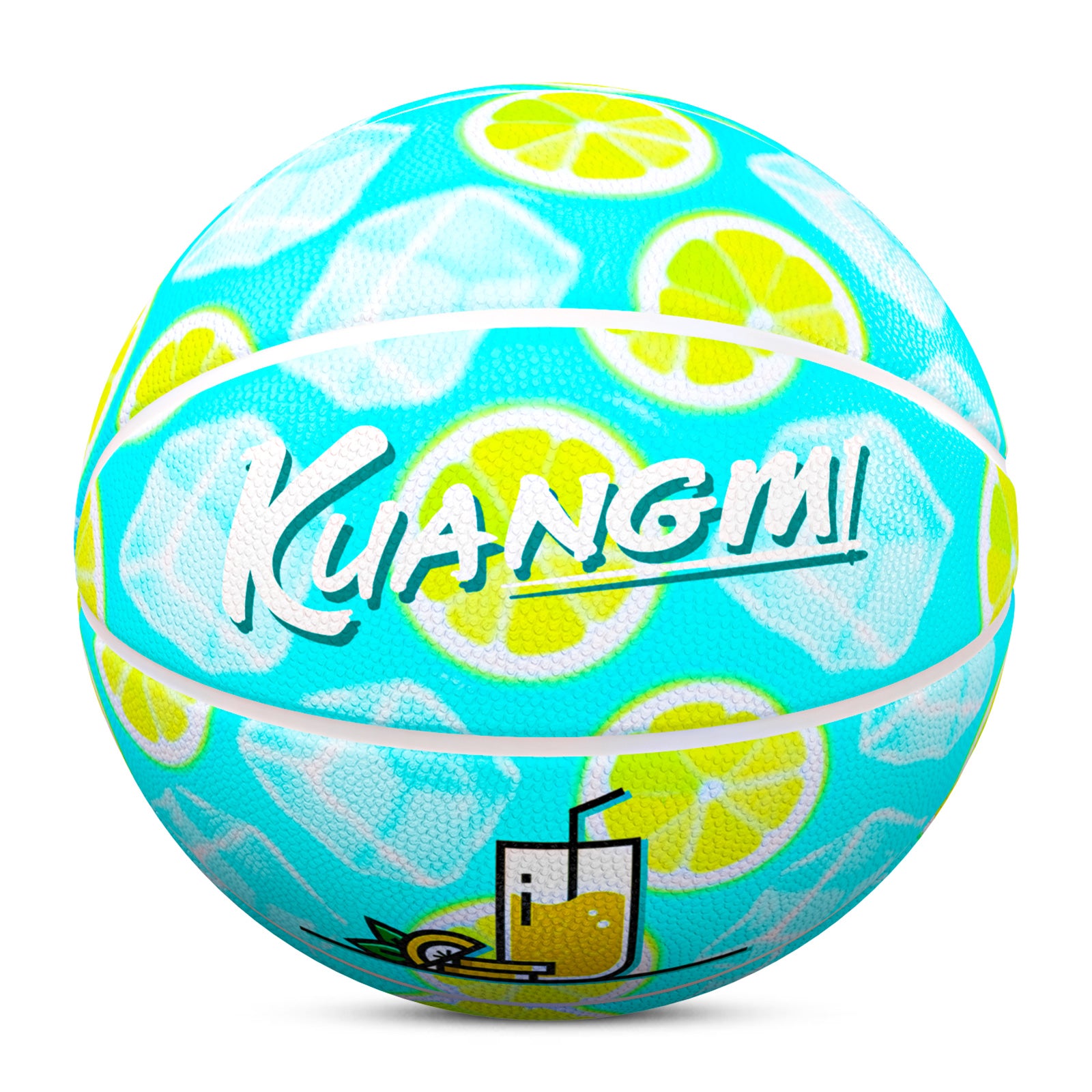 Kuangmi Lemonade Basketball Gift Size 7 6 5 4 Hygroscopic PU (Pre-Order)