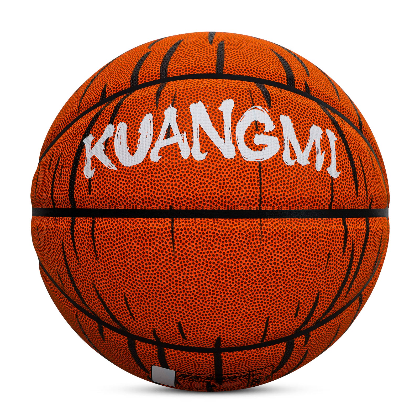 Halloween Glow - in - the - Dark Pumpkin Basketball - Size 7, Hygroscopic PU for Indoor & Outdoor
