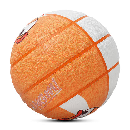 Kuangmi Corgi Pattern Basketball Size 7（29.5“）, Fun Design PU Ball for Kids Youth Adults, Indoor Outdoor Training Game
