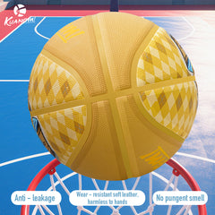 Kuangmi Capybara - Patterned Basketball Size 6 & 7, Indoor & Outdoor Use