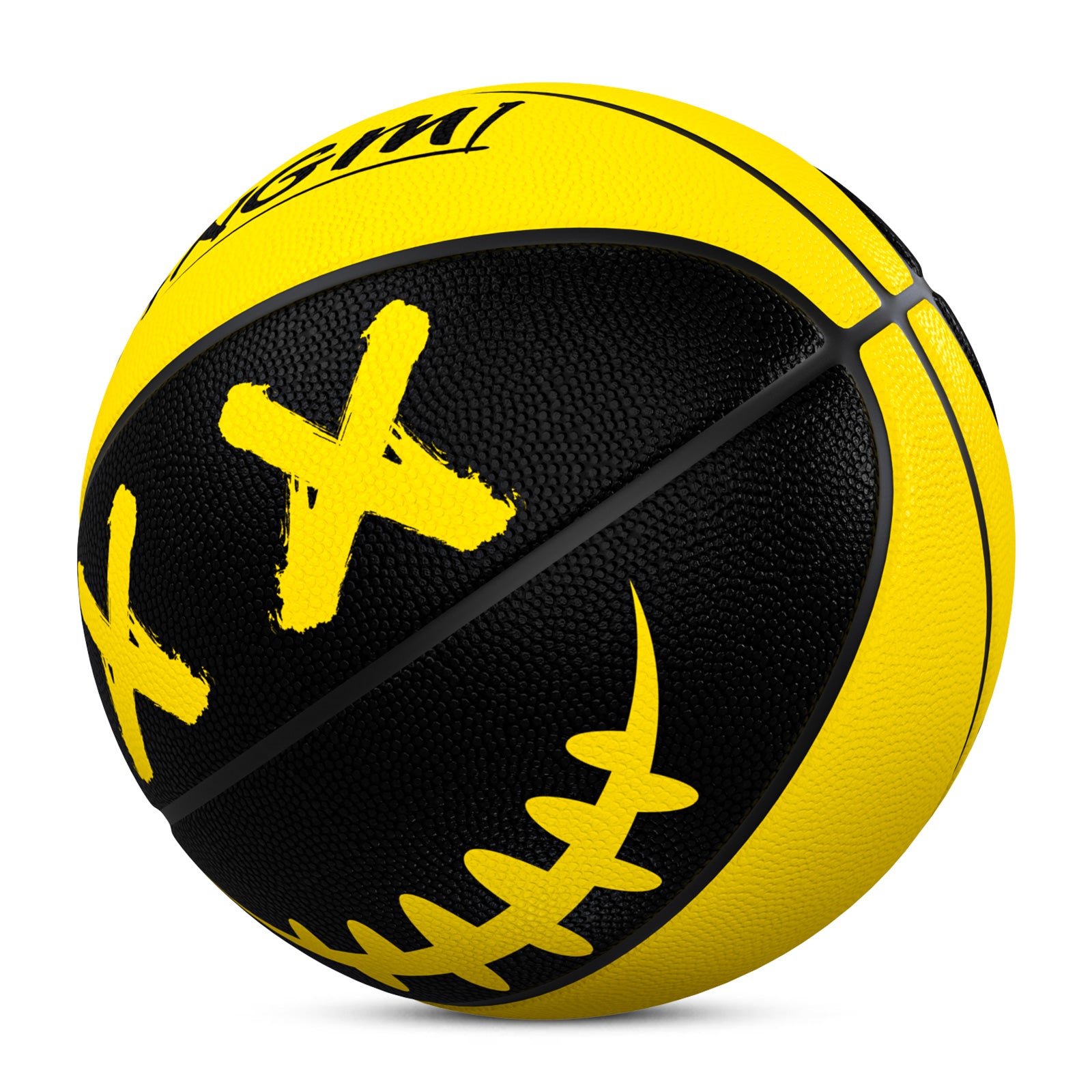 Kuangmi Smiley XX Grin Basketball Gift Size 7 6 5 4 Hygroscopic PU (Pre-Order)