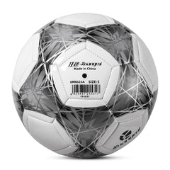 Kuangmi Bola de Futebol Geométrica com Forro Prateado - Tamanho 5
