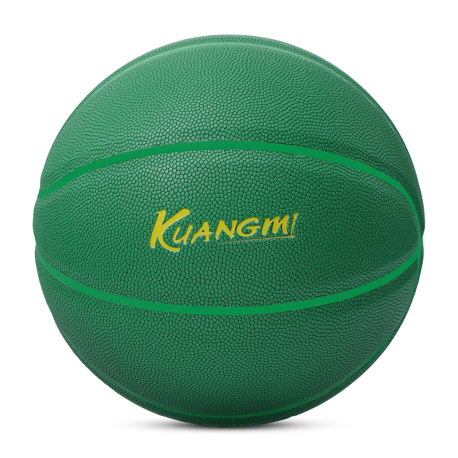 Kuangmi Funny Green Fish Basketball Size 7/6/5 Hygroscopic PU
