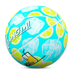 Kuangmi Lemonade Basketball Gift Size 7 6 5 4 Hygroscopic PU (Pre-Order)