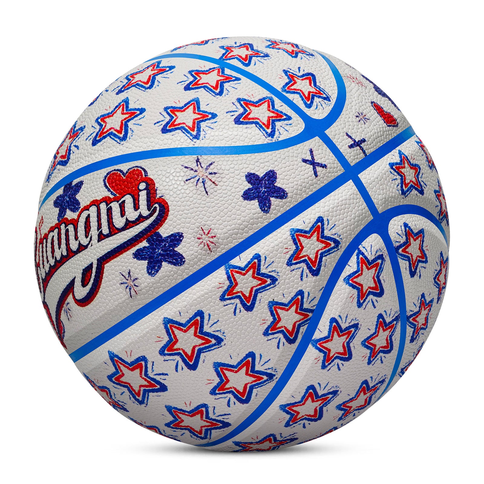 Kuangmi Graffiti Star Basketball Size 7 Hygroscopic PU