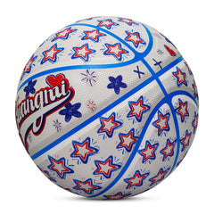 Kuangmi Graffiti Star Basketball Size 7 Hygroscopic PU
