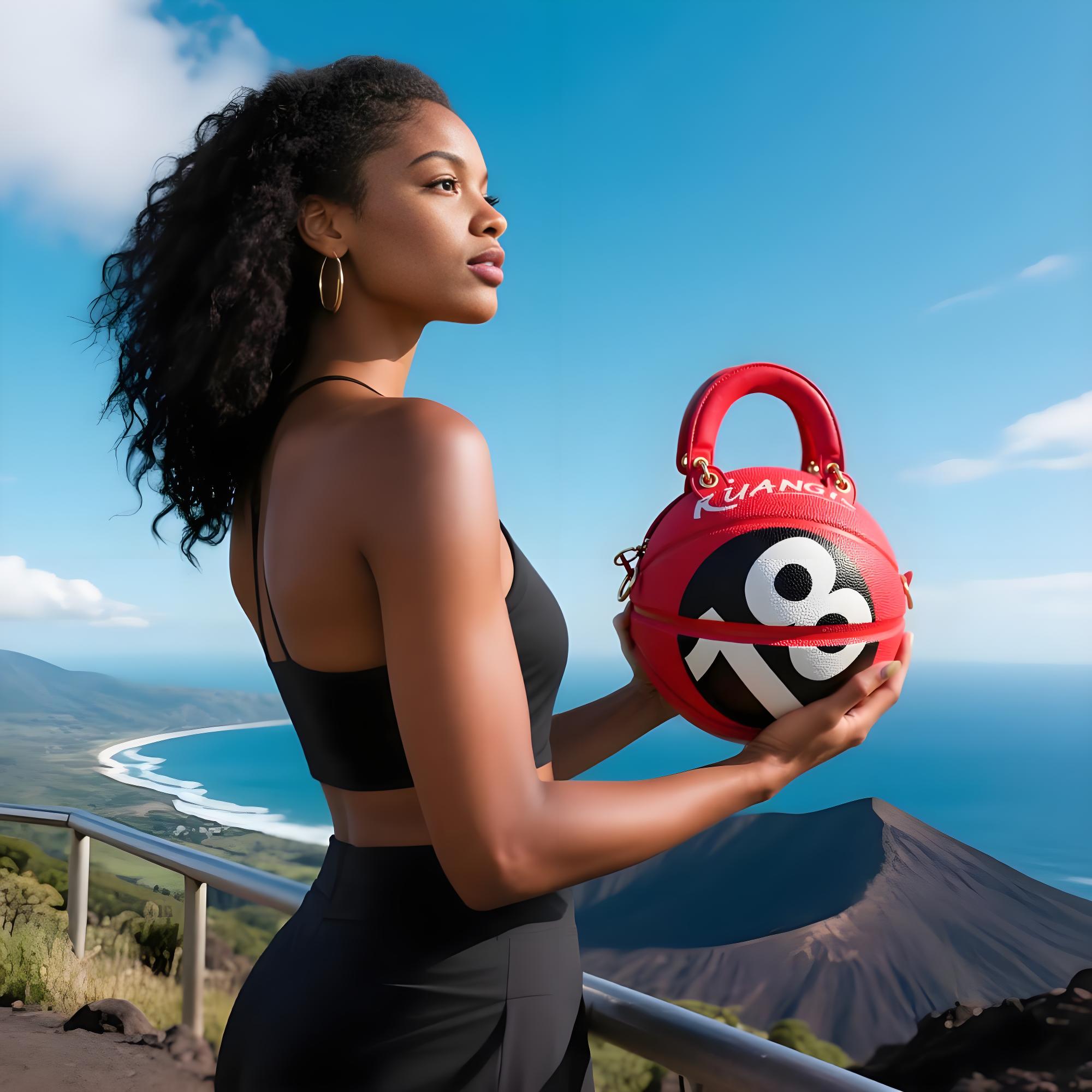 “18” Size-7 Basketball Bag & Handbag