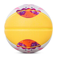 Balón de baloncesto infantil Kuangmi con forma de conejito de Pascua, talla 5 (27,5"), piel sintética higroscópica 