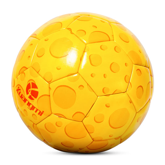 Balón de fútbol de queso Kuangmi tamaño 5