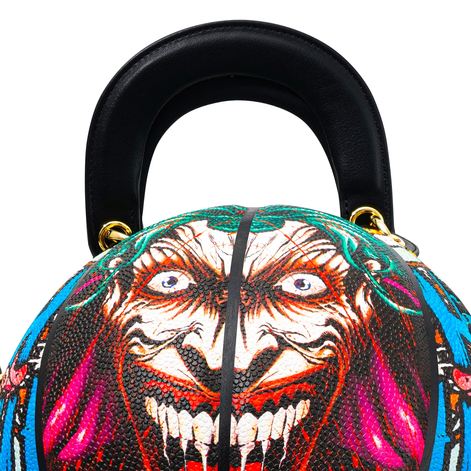"Vibrant Joker Art" Size-7 Basketball Bag & Handbag