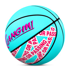 Kuangmi Shooting Or Passing Basketball Gift Size 7 6 5 4 Hygroscopic PU (Pre-Order)