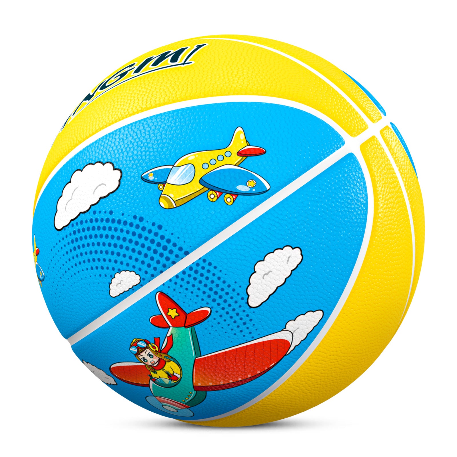 Kuangmi Pilot Kids Basketball Gift Size 7 6 5 4 Hygroscopic PU (Pre-Order)
