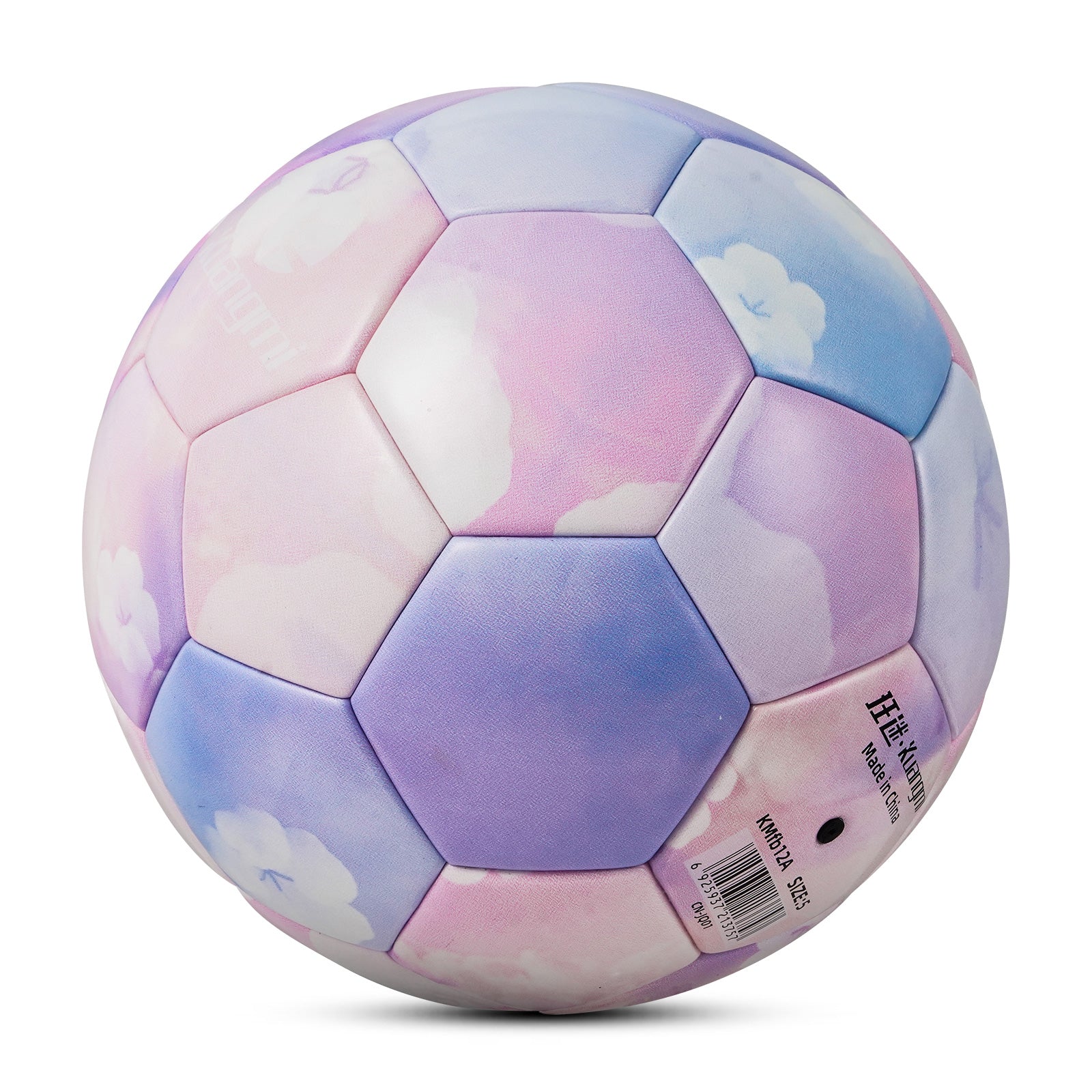 Kuangmi Cotton Candy Football, Size 5, PU Leather (Machine stitched)