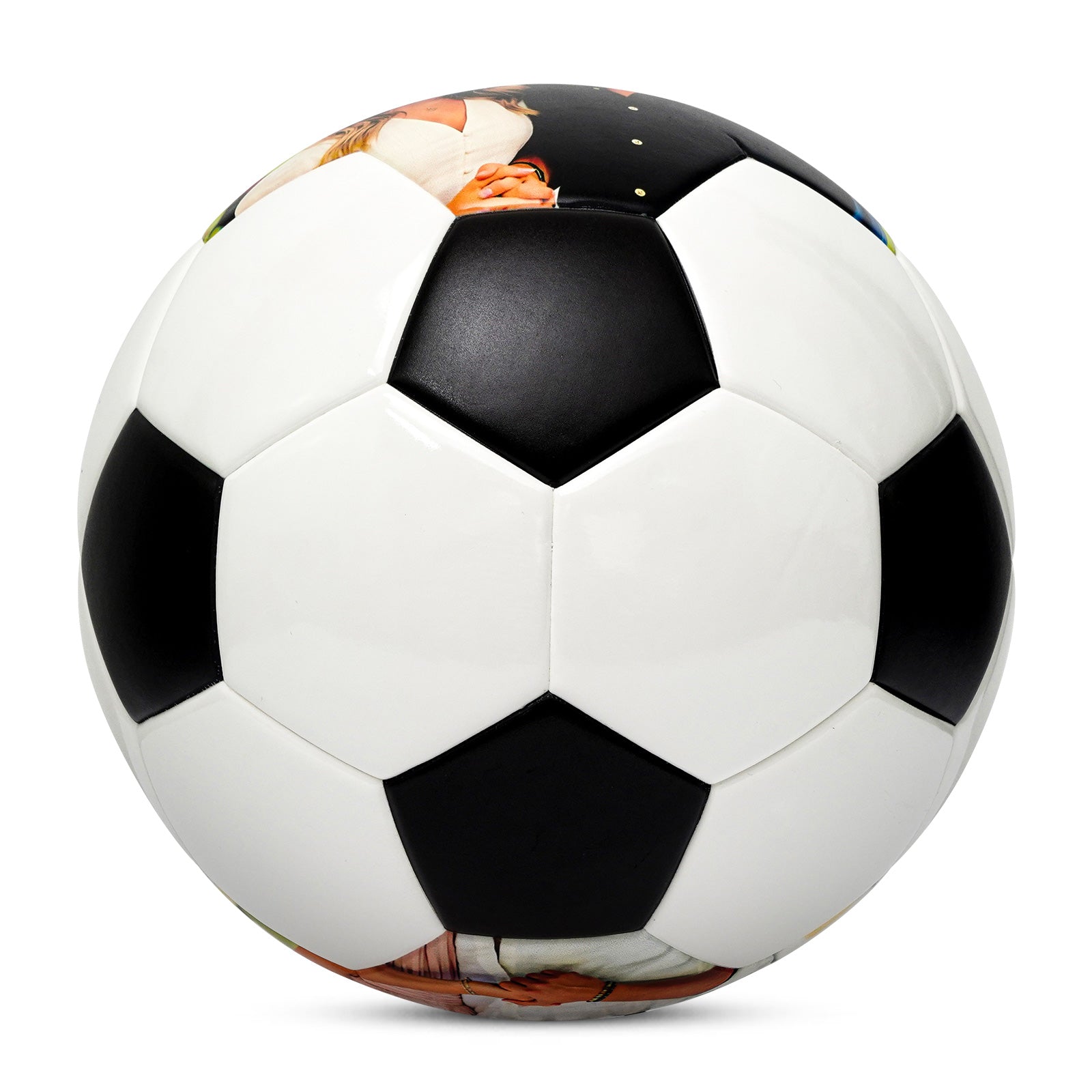 Kuangmi Personalized Custom Soccer Ball - Custom Photos, Texts & Logos Ideal Gift for Soccer Enthusiasts (Size 5)