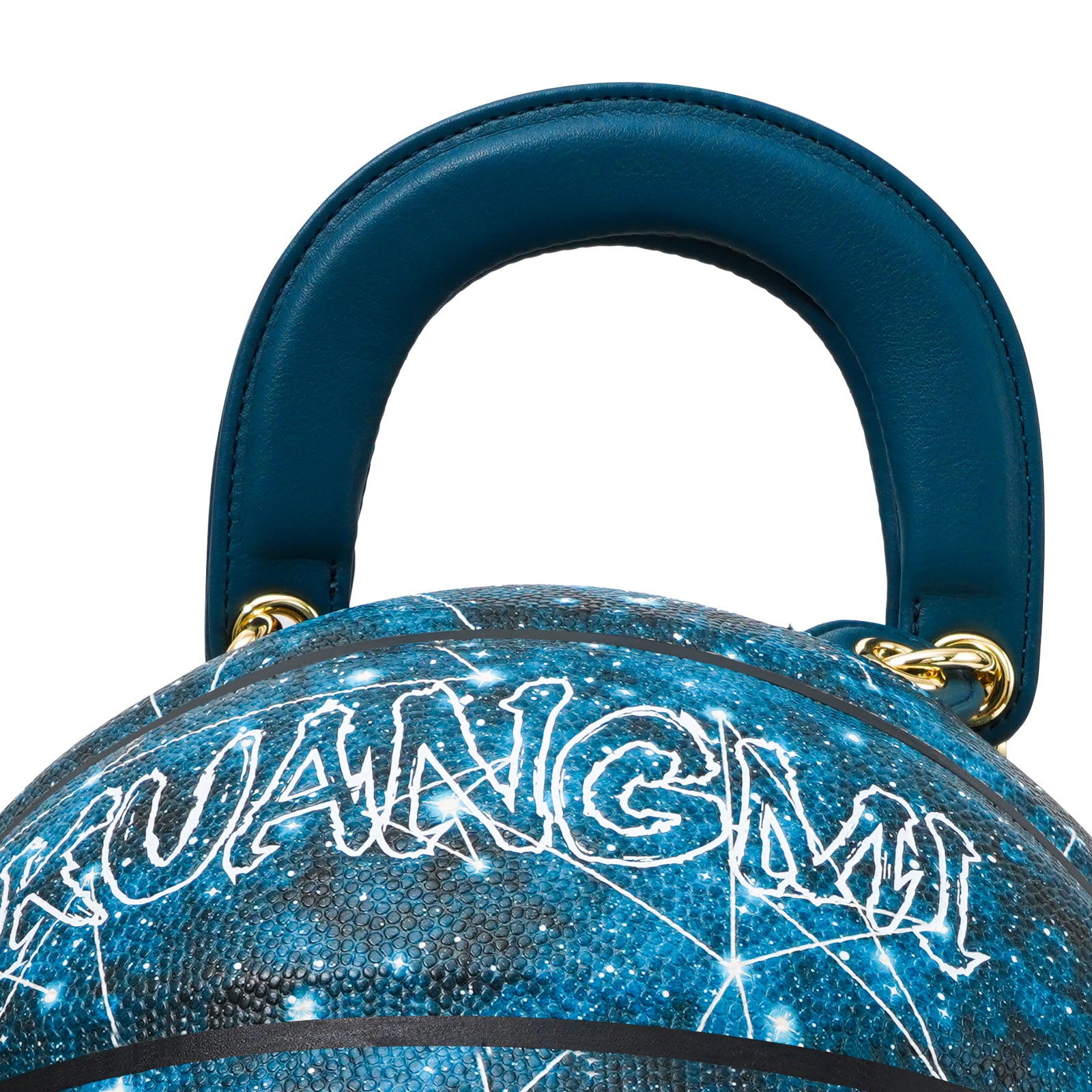 Luminous Starry Sky Size 7 Basketball Purse & Handbag