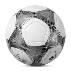 Kuangmi Bola de Futebol Geométrica com Forro Prateado - Tamanho 5