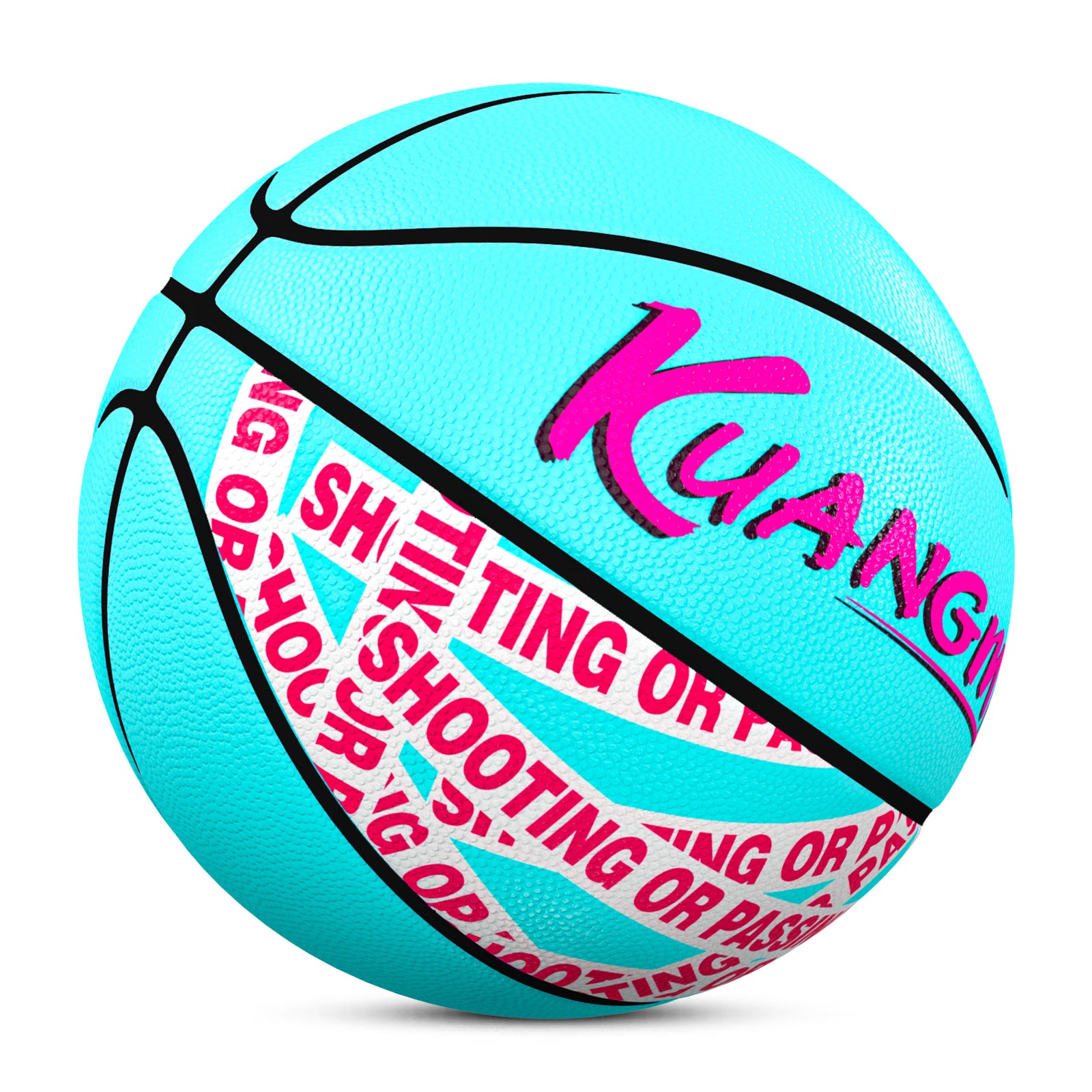 Kuangmi Shooting Or Passing Basketball Gift Size 7 6 5 4 Hygroscopic PU (Pre-Order)