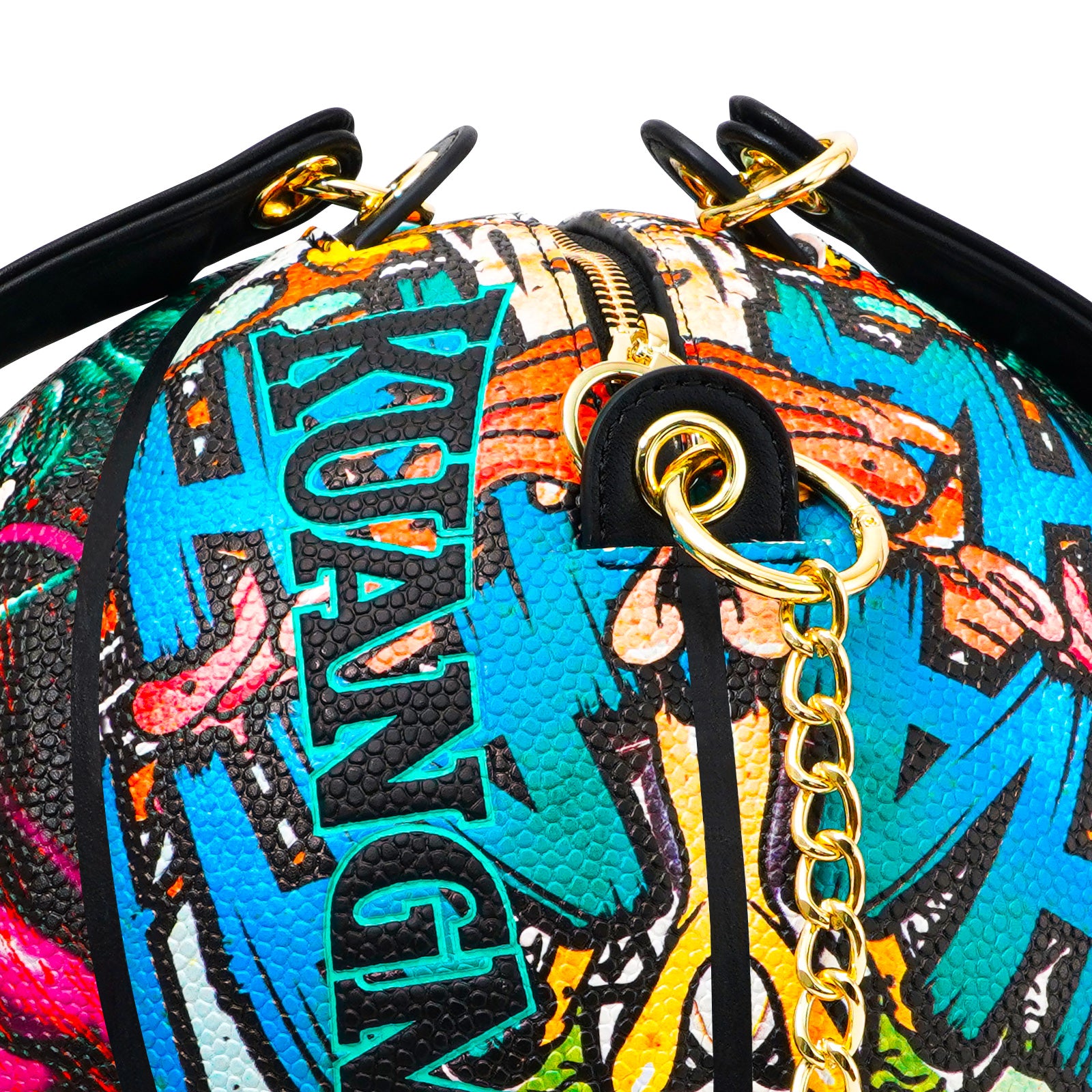 "Vibrant Joker Art" Size-7 Basketball Bag & Handbag