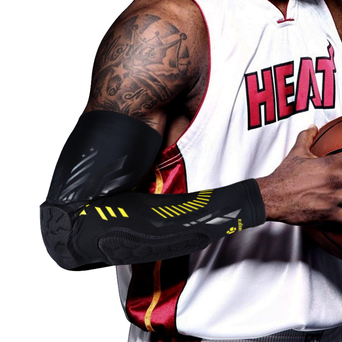 Kuangmi® Arm Sleeves Compression Elbow Pads Use for Sports and Daily Support