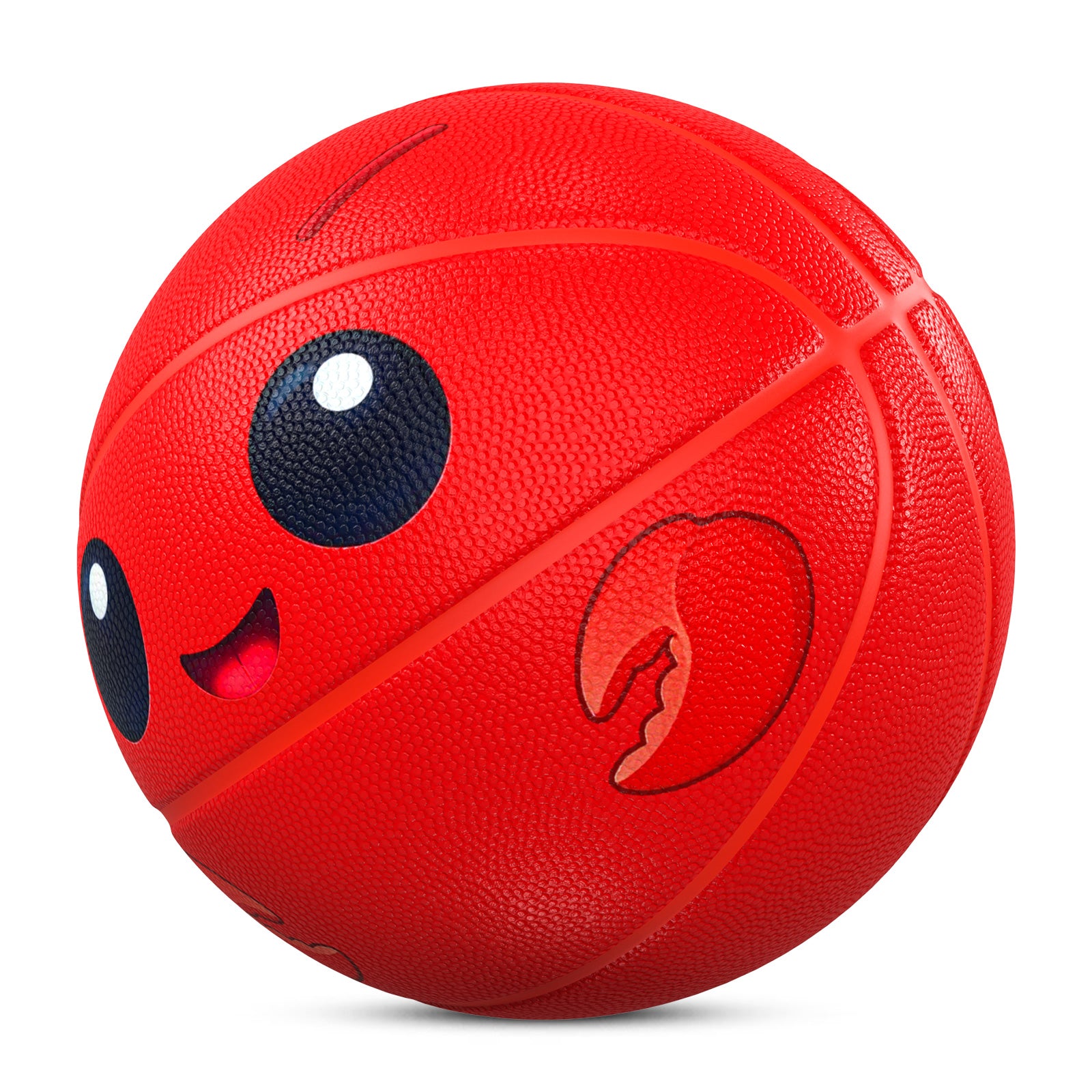 Kuangmi Cute Crawfish Basketball Gift Size 7 Hygroscopic PU