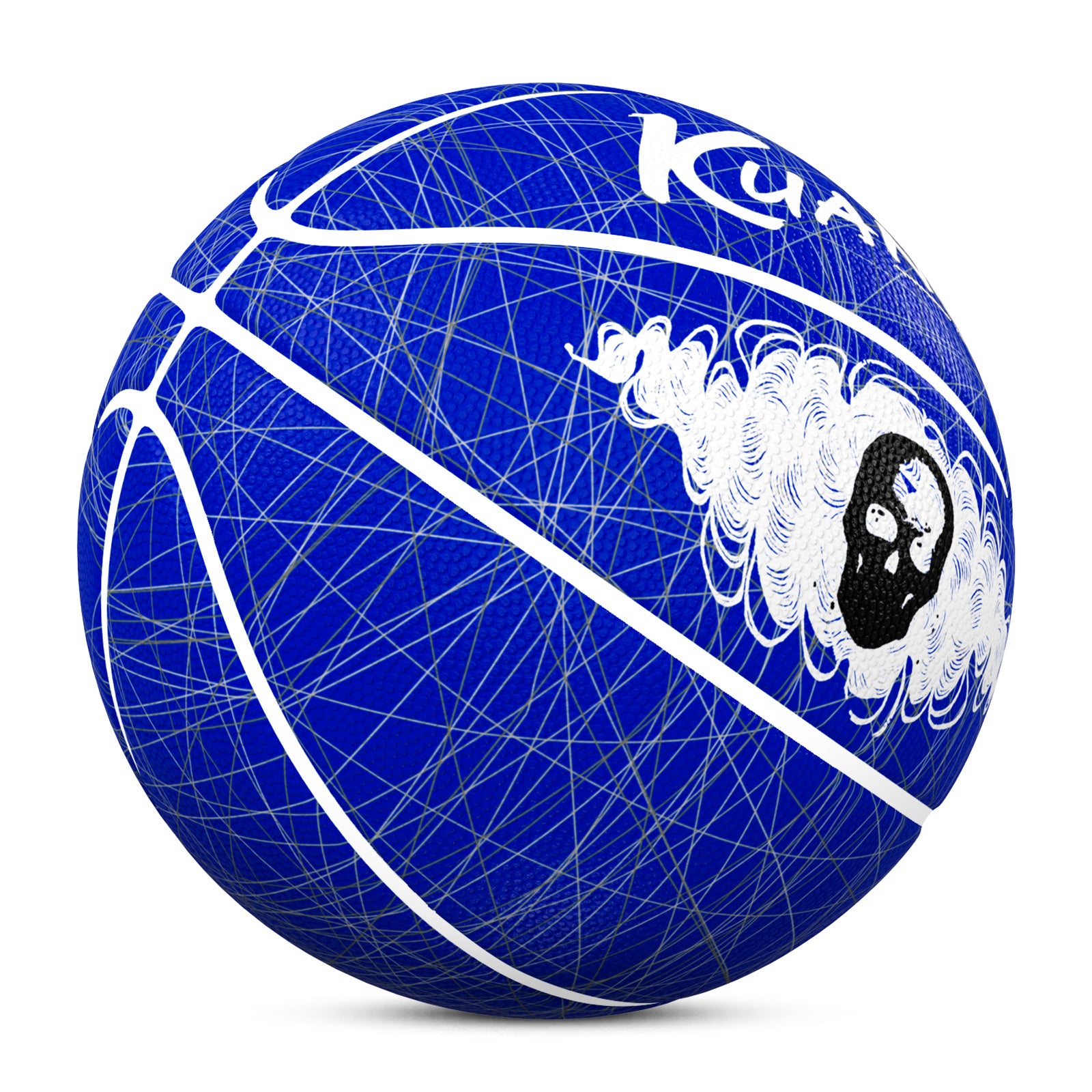 Kuangmi Skull Eye Basketball Gift (3 Colors Available) Size 7 6 5 4 Hygroscopic PU (Pre-Order)