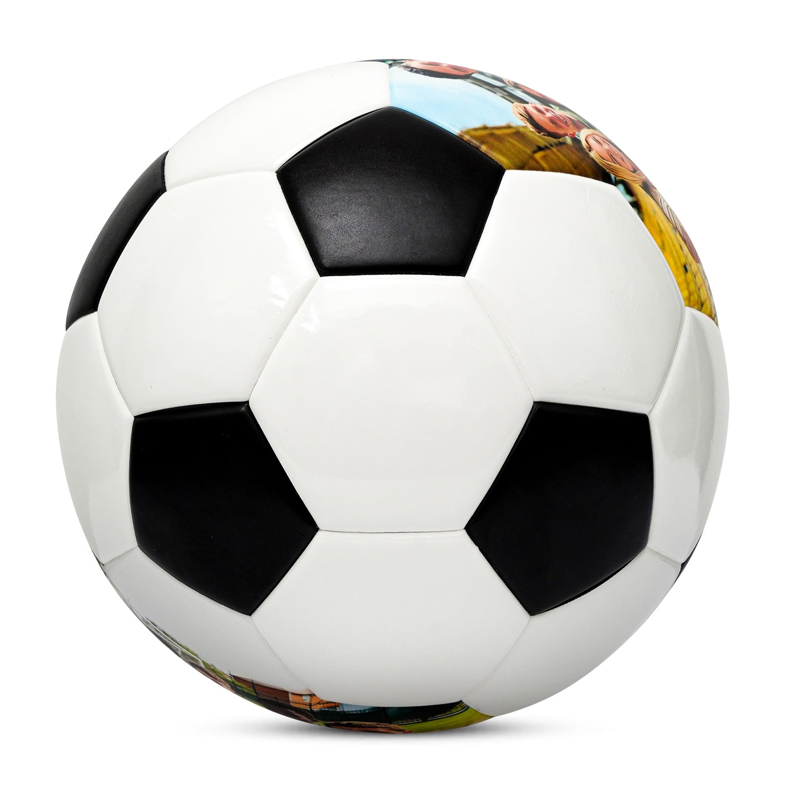 Kuangmi Personalized Photo & Graphic Football - Custom Image/Text/Icon Gift for Football Fans (Size 5)