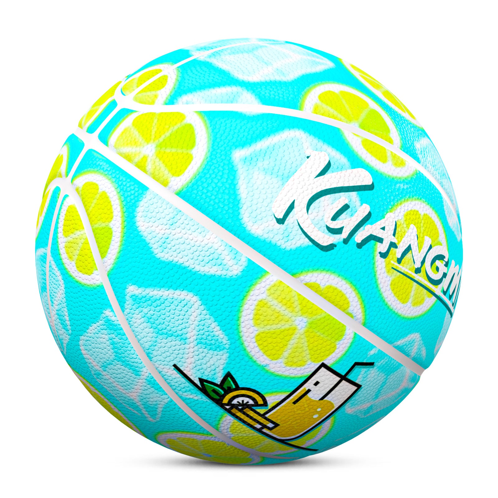 Kuangmi Lemonade Basketball Gift Size 7 6 5 4 Hygroscopic PU (Pre-Order)