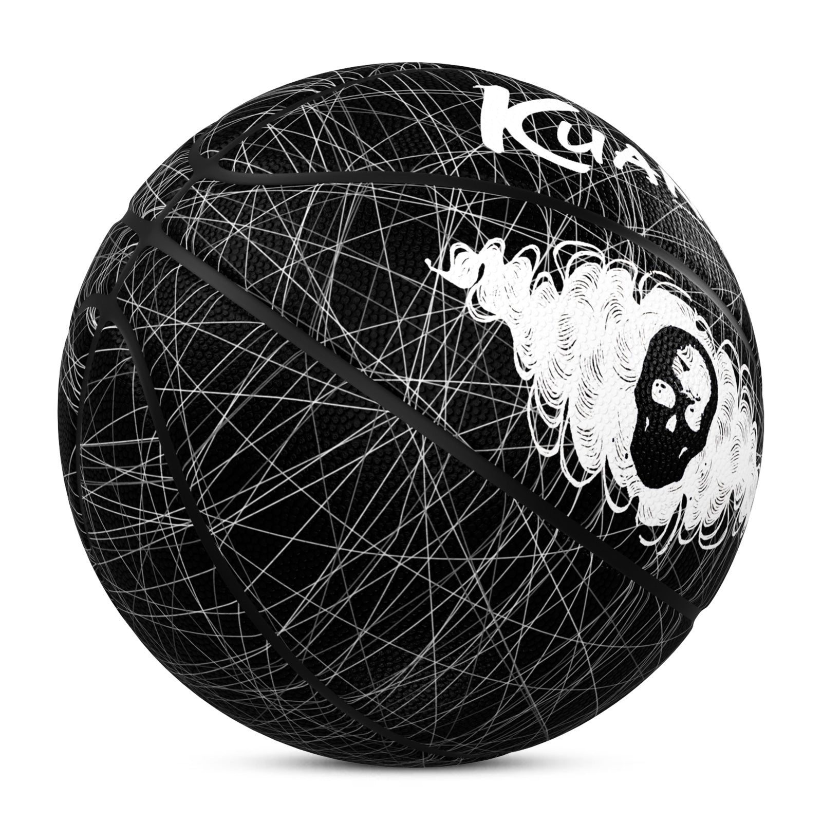 Kuangmi Skull Eye Basketball Gift (3 Colors Available) Size 7 6 5 4 Hygroscopic PU (Pre-Order)
