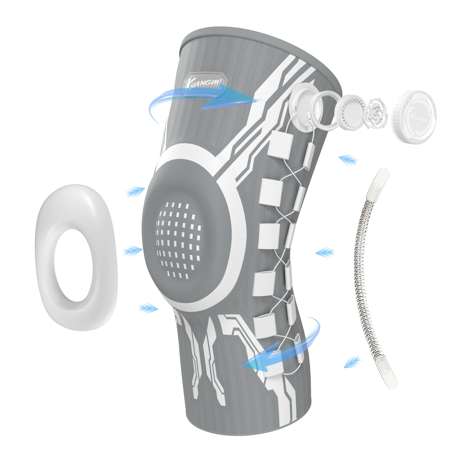 Kuangmi® Smart Knee Brace - Standard (ETIE Knob)